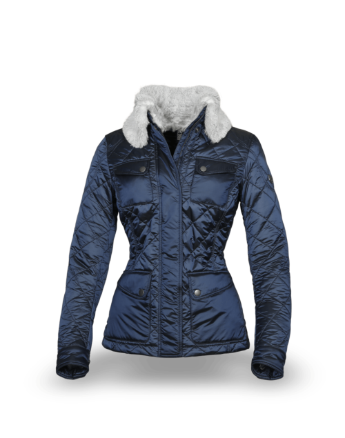 Matchless Jacke New Nettleton für Damen, shine blue (front)