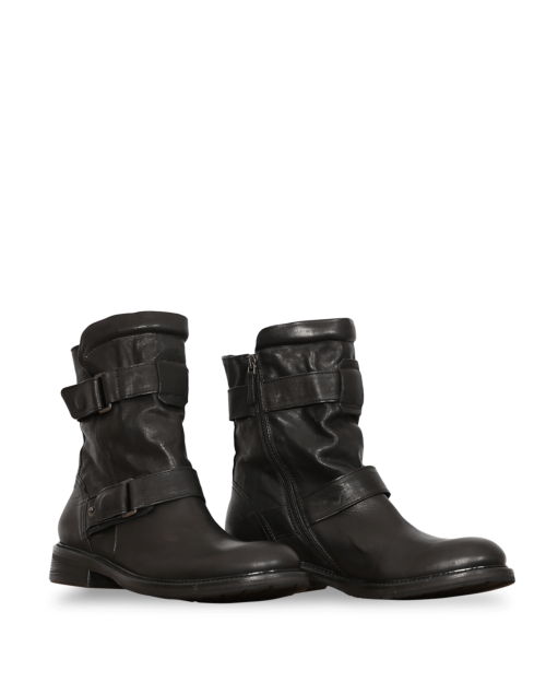 Matchless Schuhe Wild One High für Herren, antique black (side)