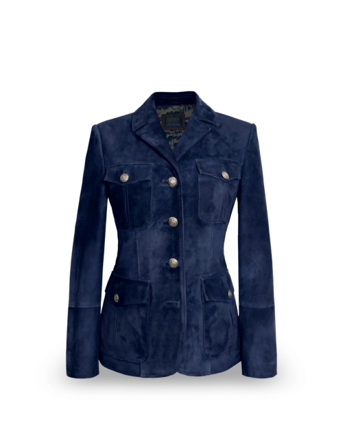 Meindl Royal Safari Jacket Lady by Lena Hoschek, navy blue