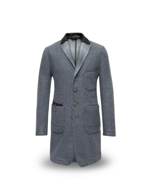 Meindl Stuart Long Jacket Man, grey