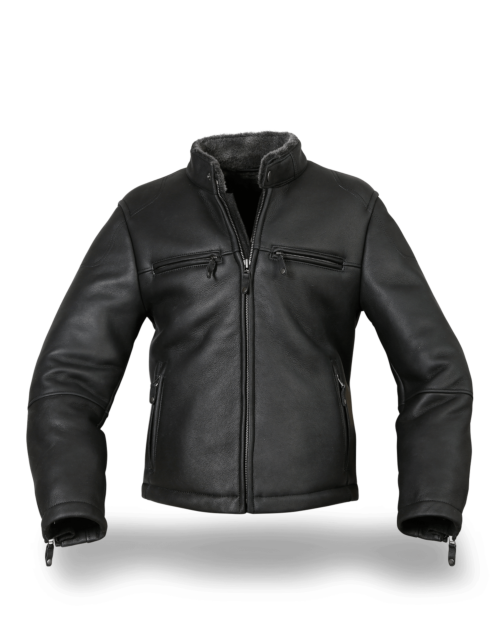 Meindl Thunder Shearling Jacket Man, jet black