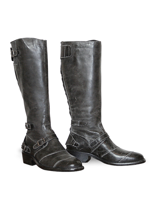 Belstaff Stiefel Trialmaster 55 für Damen, antique grey