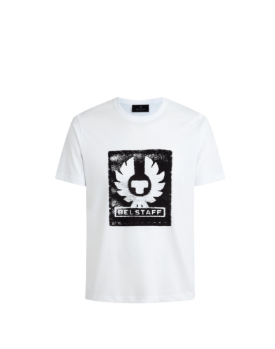 Belstaff Stamp T-Shirt Man, white