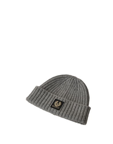 Belstaff Watch Hat, pale grey melange
