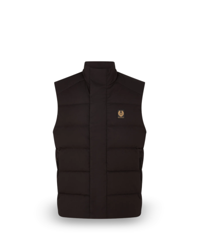 Belstaff Apex Gilet Man, black