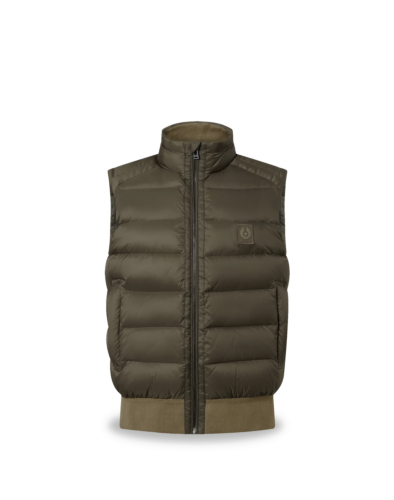 Belstaff Compound Gilet Man, khaki green