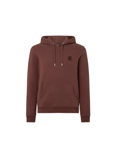 Belstaff Hoodie Man, oxblood