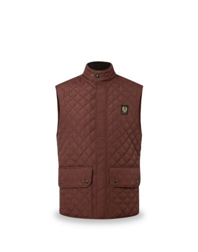 Belstaff Icon Gilet Man, oxblood
