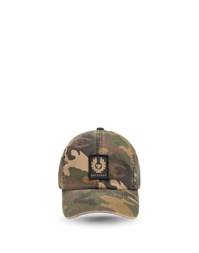 Belstaff Phoenix Logo Cap, camouflage