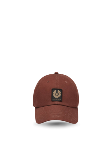 Belstaff Phoenix Logo Cap, deep copper