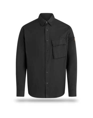 Belstaff Scale Shirt Man, black