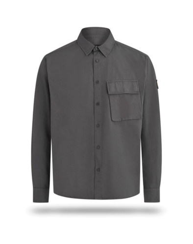 Belstaff Scale Shirt Man, forge grey