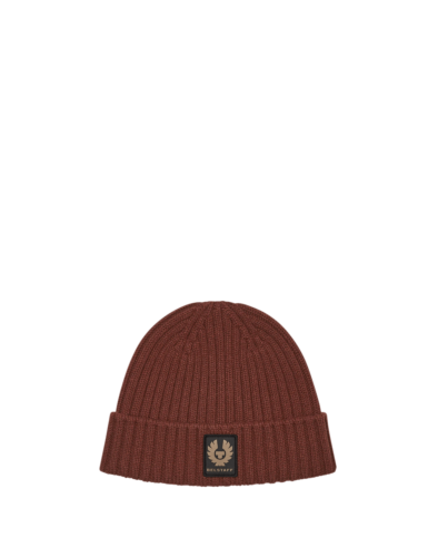 Belstaff Watch Beanie Hat, deep copper