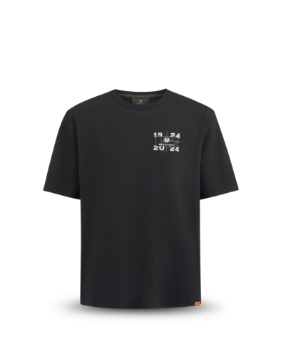 Belstaff Centenary T-Shirt mit Doppellogo, black