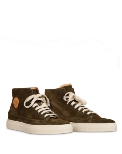 Benci Brothers Scrambler Sneakers Man, olive
