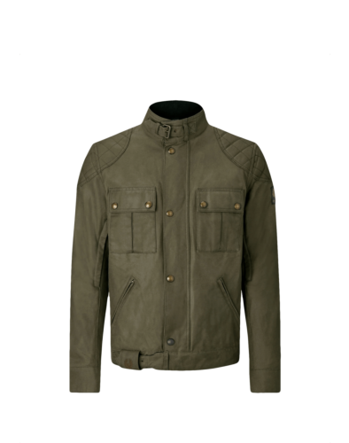 Belstaff Motorradjacke Brooklands, olive green