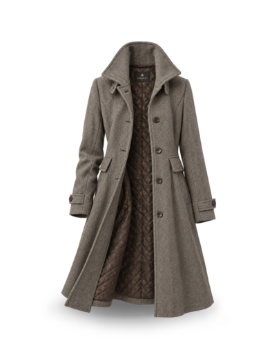 Habsburg Women’s Wool Coat Bodensee, lind