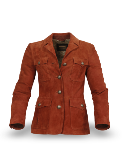 Meindl Royal Safari Jacket Lady by Lena Hoschek, rusted red