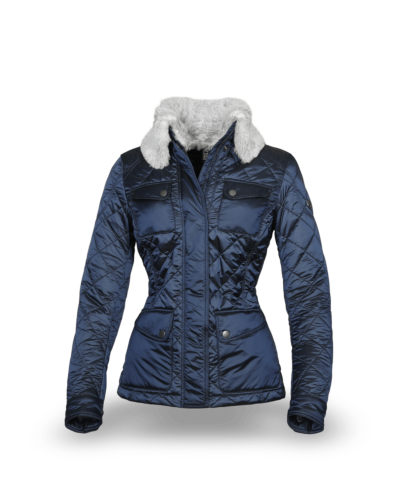 Matchless Jacke New Nettleton für Damen, shine blue (front)