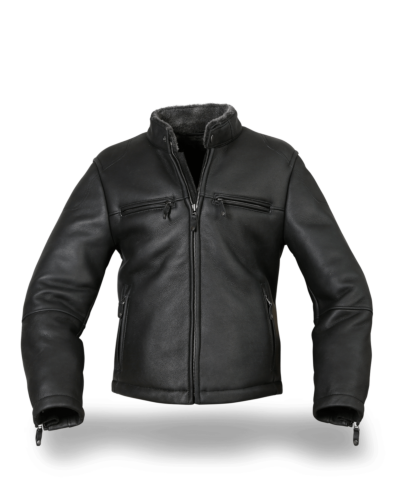 Meindl Thunder Shearling Jacket Man, jet black