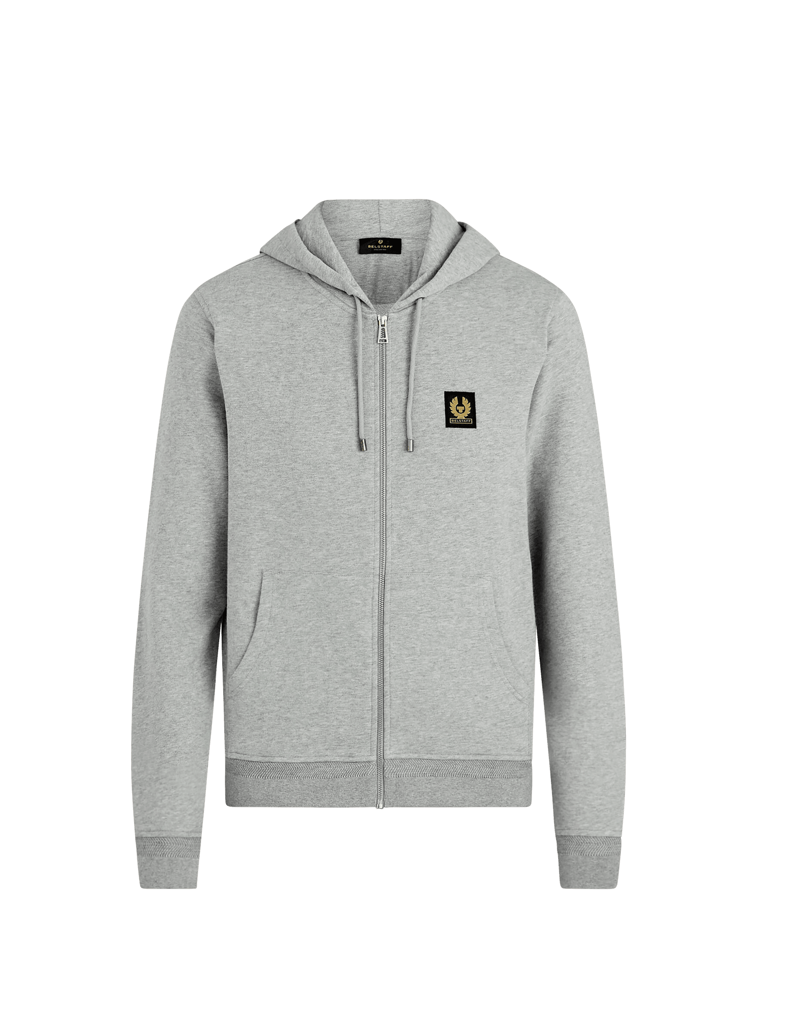 Belstaff Hoodie Sweatshirt with hood for men, grey melange | Gotlands ...