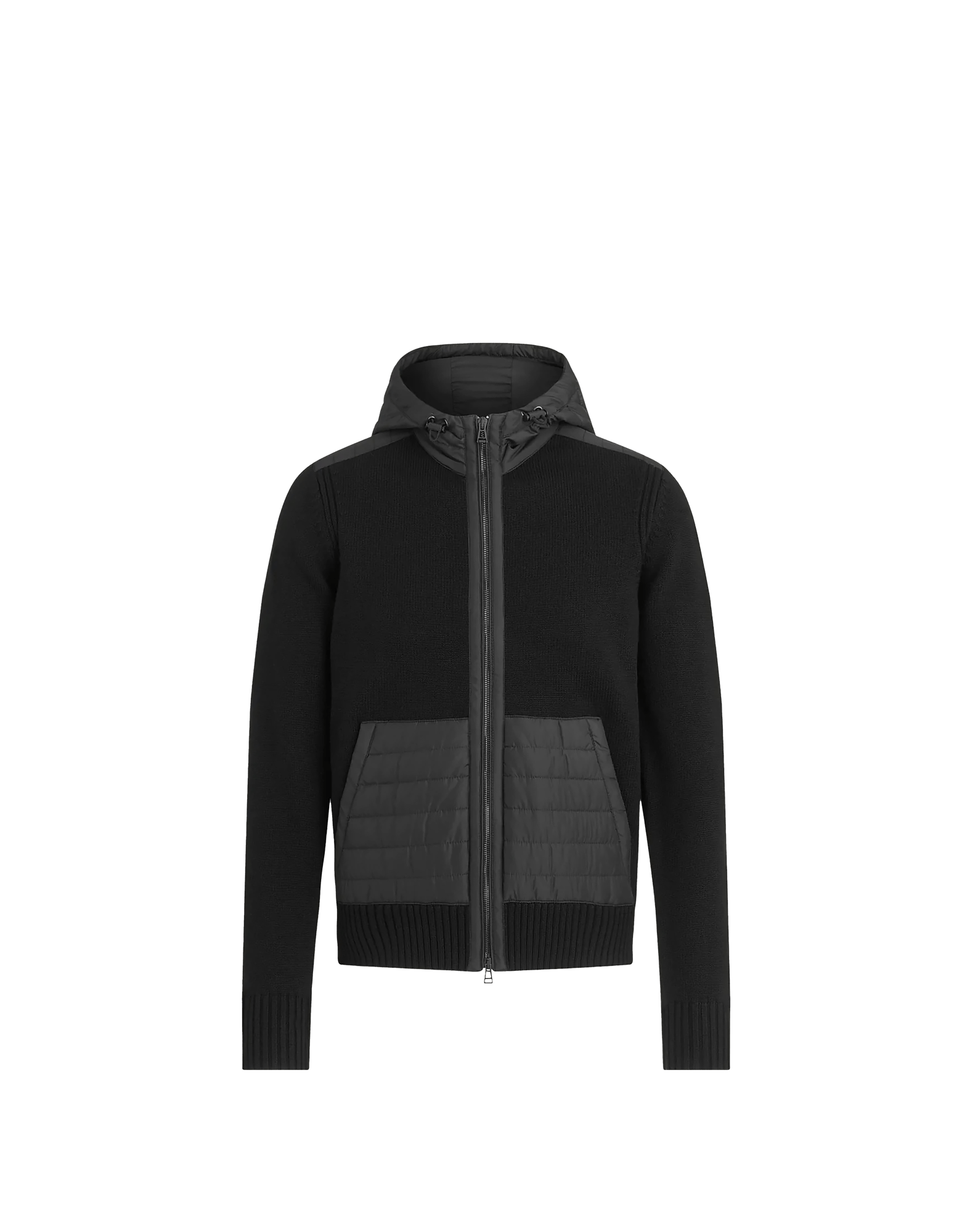 Black hooded coatigan online