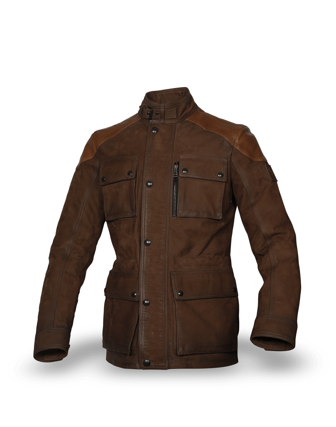 Belstaff Trialmaster Men's Leatherjacket, Oak Brown | Gotlands Fashion