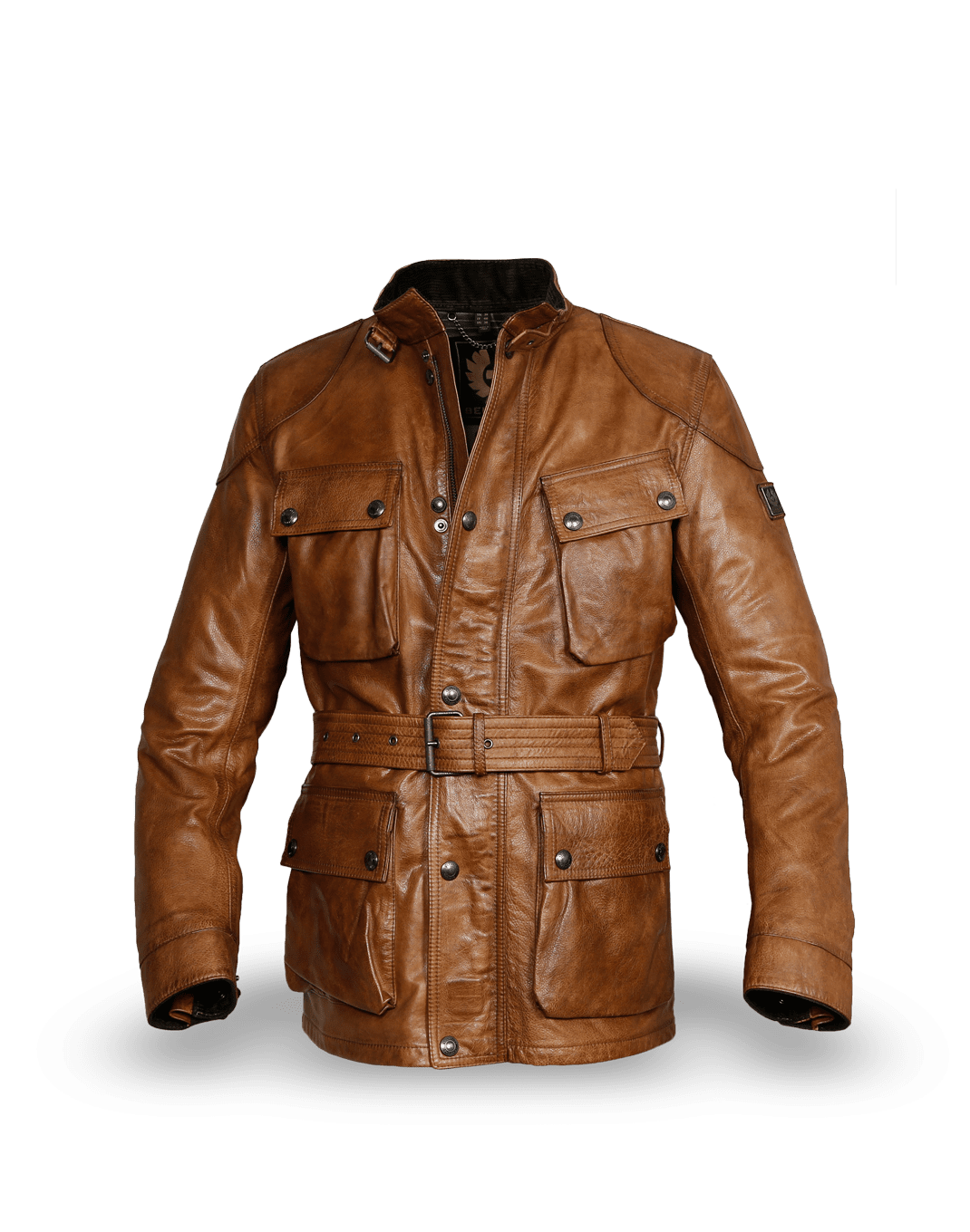 Belstaff Leatherjacket Trialmaster Panther 2.0 in burnished gold 