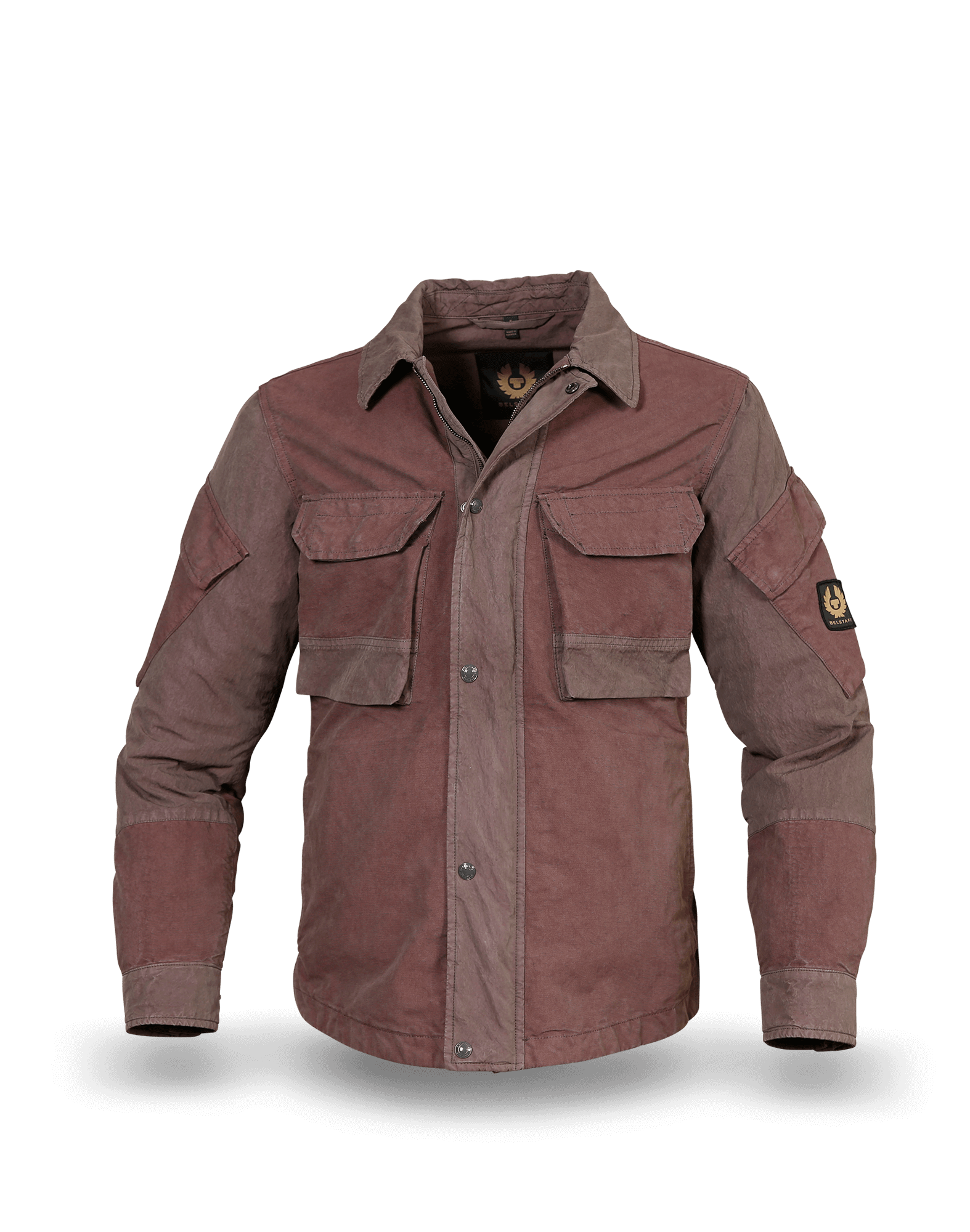 Belstaff Canteen Jacket Man pavement purple wine Gotlands Fashion