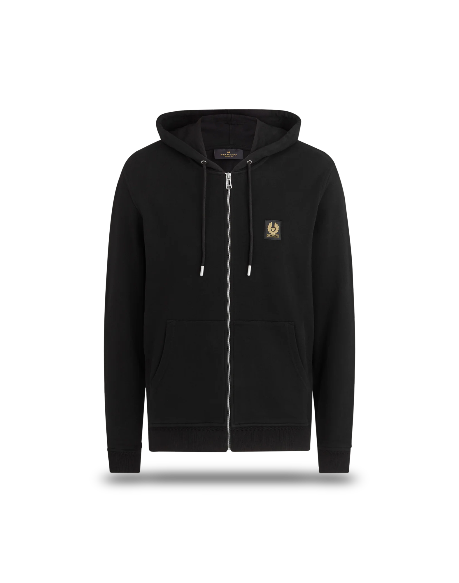Belstaff Full Zip Hoodie Man black Gotlands Fashion