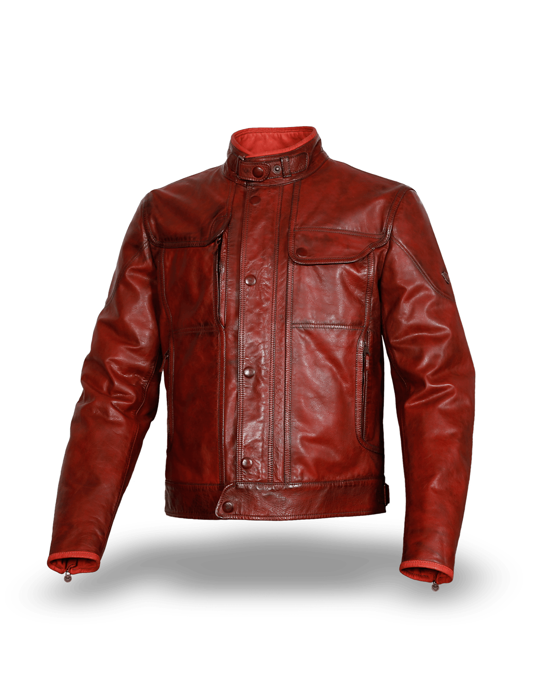 Matchless Kensington Men's Leatherblouson, antique red | Gotlands Fashion